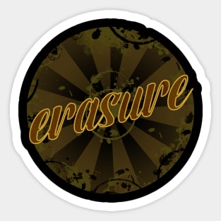 erasure Sticker